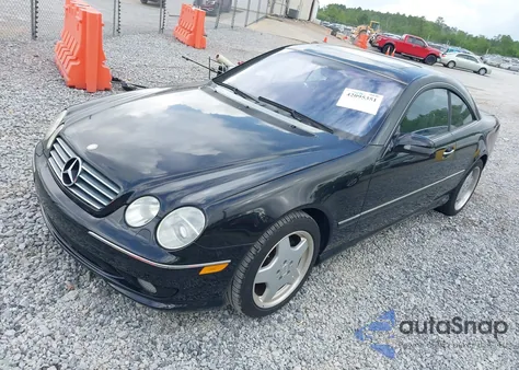 2002 Mercedes-Benz Cl 500 from USA, damaged, VIN WDBPJ75J62A022599